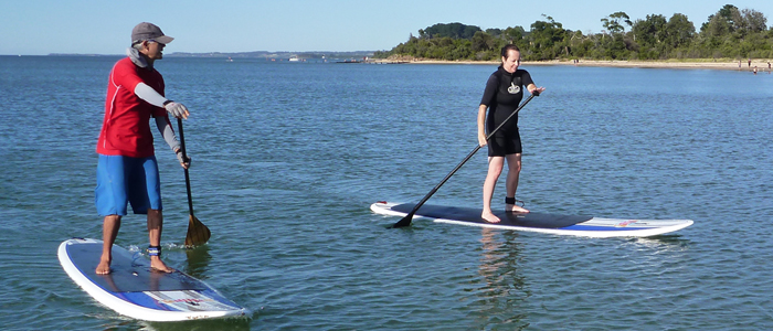 The Water Sports Stand Up Paddling (SUP)